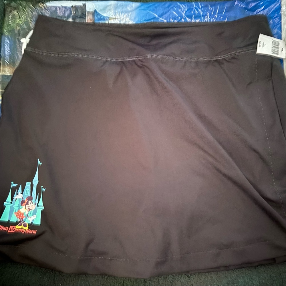 Walt Disney World Parks collection. Athletic Skort with Minnie Mouse and Castle